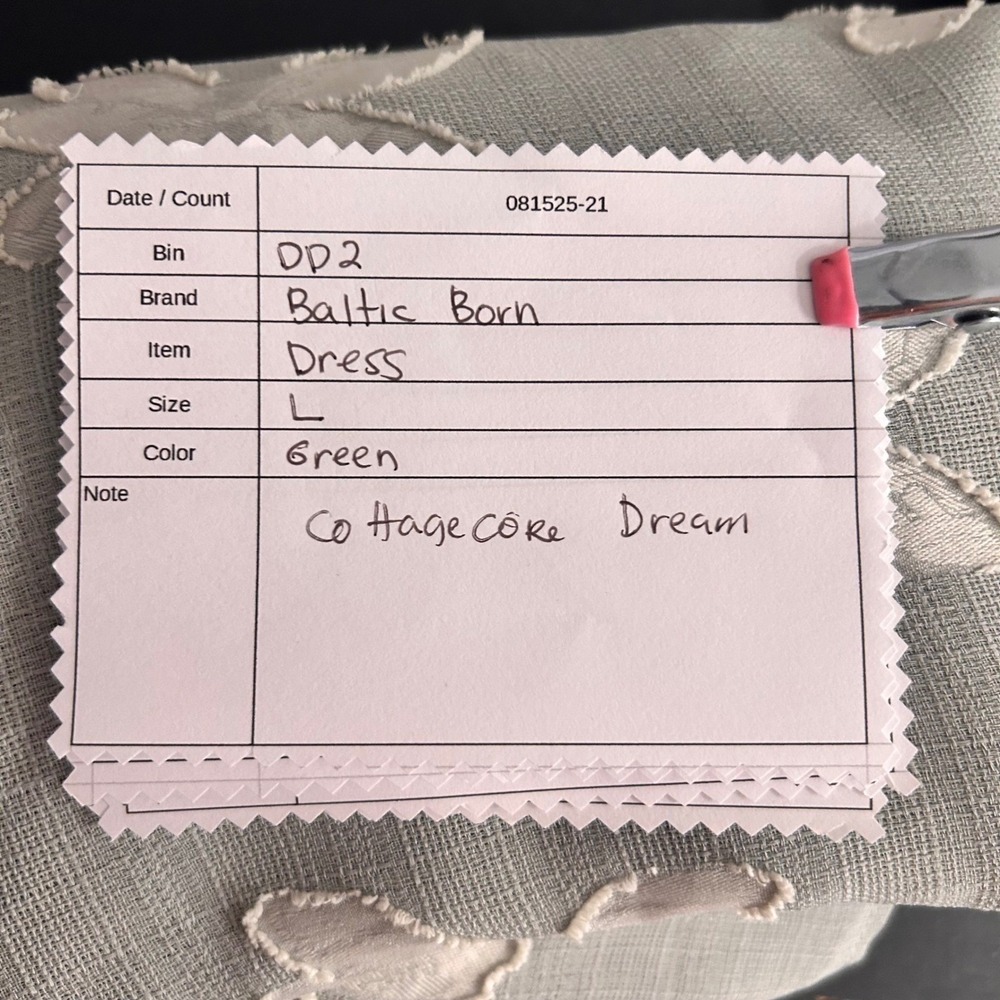 Baltic Born Avery Dress Large Sage Green - Picture 15 of 16